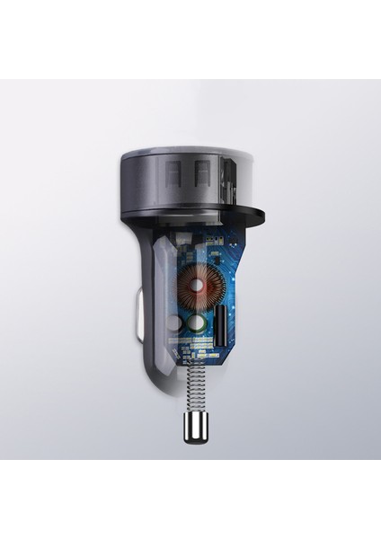 Cep Telefonu Araç Şarj Cihazı 3.1A LED Ekran USB Şarj Cihazı Telefon Için Hızlı Şarj (Yurt Dışından) indirimleri