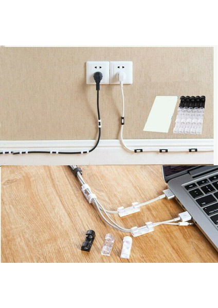 Tel Depolama Klipleri Toka Organizatör Sabitleme Kablo Kelepçesi Kablo Ev Aracı Fengshi (Yurt Dışından) fırsatları