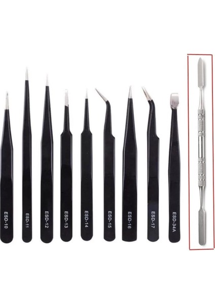 Çok Amaçlı Notebook Bilgisayar Telefon Tablet Spatula ve Cımbız Tamir Seti//