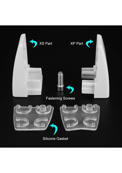 Masa Için Hapşırma Koruması-2 x Ekran Klipsi-Beyaz (Yurt Dışından) indirimleri
