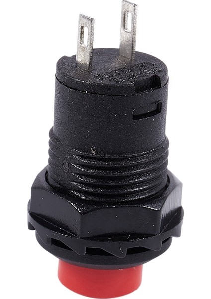 10 x Anlık Yuvarlak Kafalı Panel Montajlı Spst 2 Pinli Basmalı Düğme Anahtarı (Yurt Dışından) indirimleri