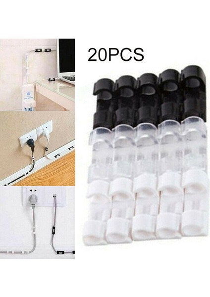 Tel Depolama Klipleri Toka Organizatör Sabitleme Kablo Kelepçesi Kablo Ev Alet Jing (Yurt Dışından) fiyatları