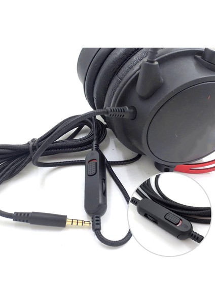 Kingston Alpha Için Ses Kontrolü ile Ses Kablosu Yedek Kulaklık Aux Kablosu (Yurt Dışından) modelleri