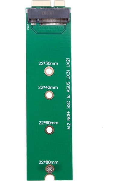 M.2 Ngff SSD Asus UX31 UX21 Zenbook 128G 256G SSD Için 18 Pin Adaptör Kartı (Yurt Dışından)