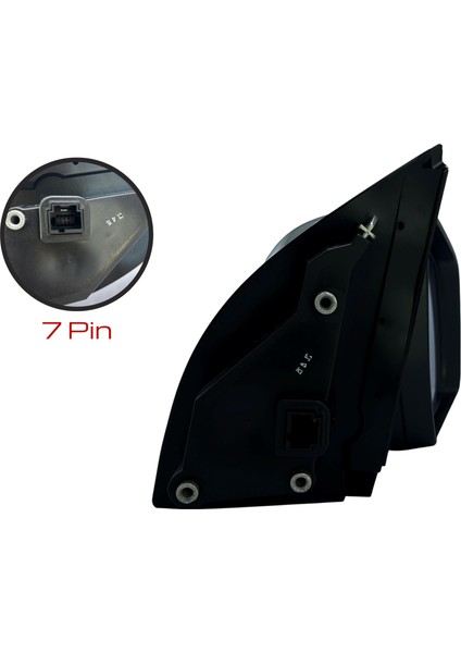 Dış Dikiz Aynası Ford Ranger 2012-2022 Elektrikli, Isıtmalı, Sinyalli, Alt Işıklı, Manuel Katlanır, Astarlı Kapak, 7 Pin indirimleri