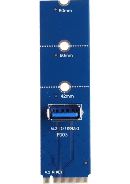 Btc Madencilik Madenci Için Ngff M.2 - USB 3.0 Pcı-E Express Yükseltici Kart Adaptörü (Yurt Dışından)