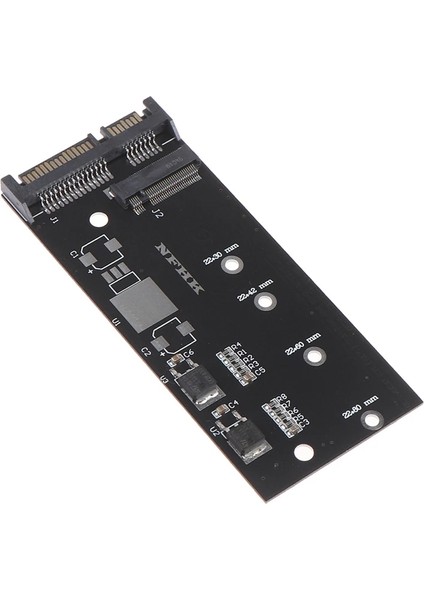 1 Takım Verimlilik M.2 SSD Dönüştürme Adaptör Kartı Ahcı SSD Sata Revizyonu Için Yükseltilmiş Kit (1.5/3.0/6.0 Gbps) Nfgg (Yurt Dışından)