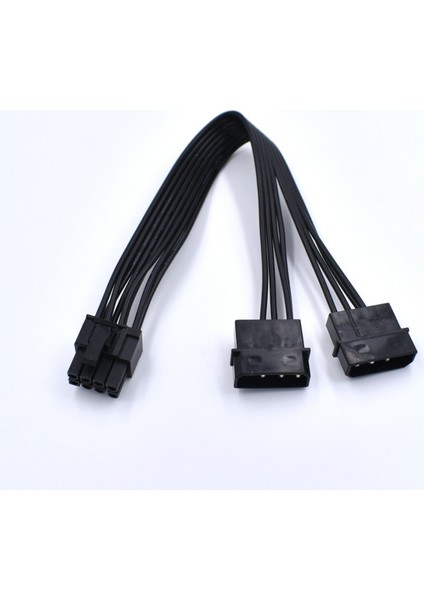 18AWG Çift Molex 4 Pin 8-Pin Pcı Express Ekran Kartı Pci-E Atx Psu Güç Adaptör Kablosu (Yurt Dışından) fiyatları
