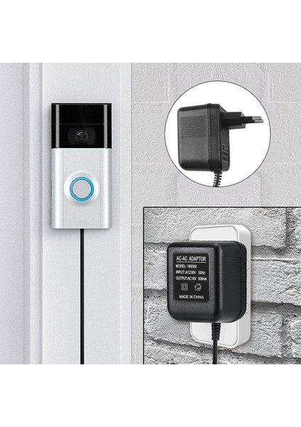 Ring Dooell Ab Fişi Için 18V 500MA Besleme Şarj Cihazı (Yurt Dışından) fırsatları