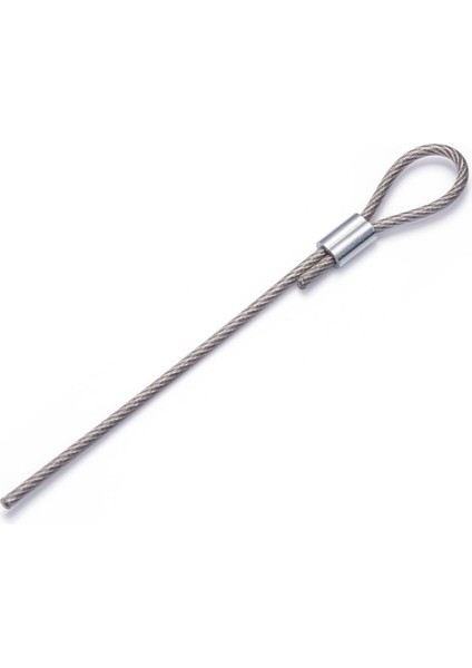 Beerıs 200 Adet 1/16 Inç Kablo Yüksük Seti Alüminyum Alaşımlı Sıkma Döngü Kolu Tel Halat Için (Yurt Dışından) fırsatları