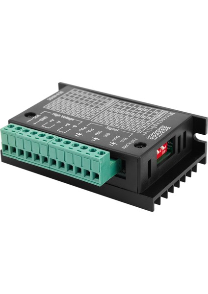 NEMA17 4.5A 40V 1 Eksen Step Motor-1 * Step Motor Sürücüsü-Siyah (Yurt Dışından)