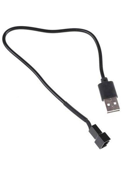 USB 2.0 A Erkek - 3-Pin/4-Pin Konnektör Adaptör Kablosu, 5V Bilgisayar Pc Fanı Için (Yurt Dışından) fırsatları