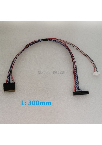 LCD Ekran Hattı Lvds 1 Kanal 6 Bit 8 Bit 40 Pin Evrensel Veri Hattı Uzunluğu 300MM Aralık 0.5mm (Yurt Dışından) modelleri