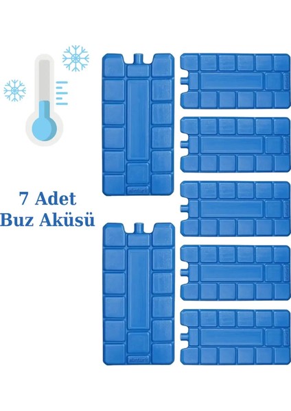 NS Reliable Buz Aküsü Kasedi Ice Box Soğuk Zincir - 7 Adet