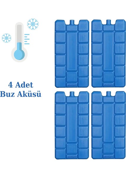 NS Reliable Buz Aküsü Kasedi Ice Box Soğuk Zincir - 4 Adet