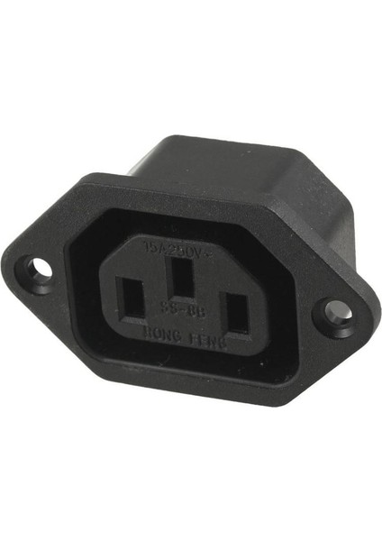 Ac 250V 10A Iec 320 C13 Panel Montajlı Fiş Konnektör Soketi Siyah (Yurt Dışından) fiyatları