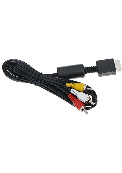 1.8 M 3 Rca Kompozit Video Av Tv Adaptör Kablosu 3rca Rgb 1080 P Bağlantı Kablosu Dönüştürücü Ps2 Ps3 (Yurt Dışından)