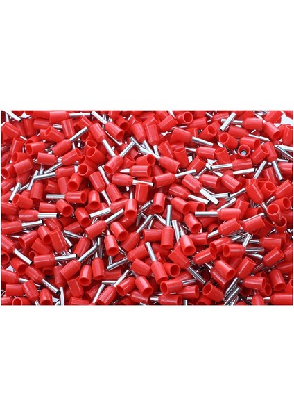 19 Awg 1000 Adet Için Kırmızı Pvc Kollu Yalıtım Pimli Terminal Konnektörü (Yurt Dışından) modelleri
