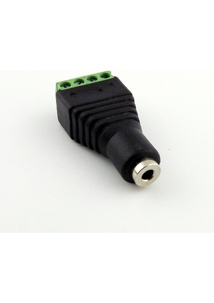Adet 2.5mm Stereo Dişi Jack Av Vidalı Video Av Balun Terminali Fiş Adaptörü (Yurt Dışından)
