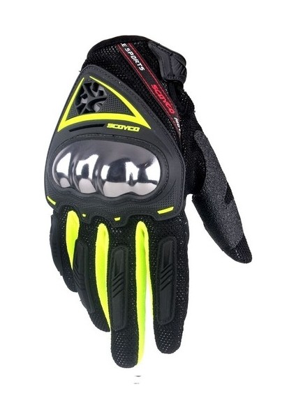 Yazlık Eldiven MC44 Siyah-Yeşil