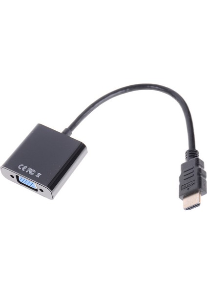 Adet HDMI Erkek 1080P Hdtv Pc Için VGA Dişi Video Kablo Kordonu Dönüştürücü Adaptör (Yurt Dışından) modelleri