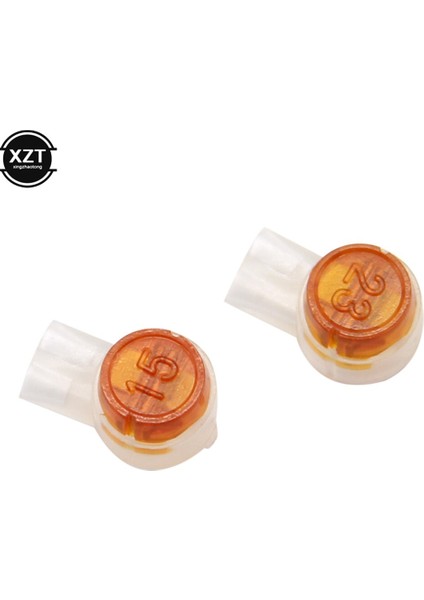 200 Adet Uy2 Konektörü Sıkma Bağlantı Terminalleri Blok RJ45 Adaptörü Su Geçirmez Kablolama Ethernet Kablosu Telefon Ağ Hattı (Yurt Dışından) modelleri