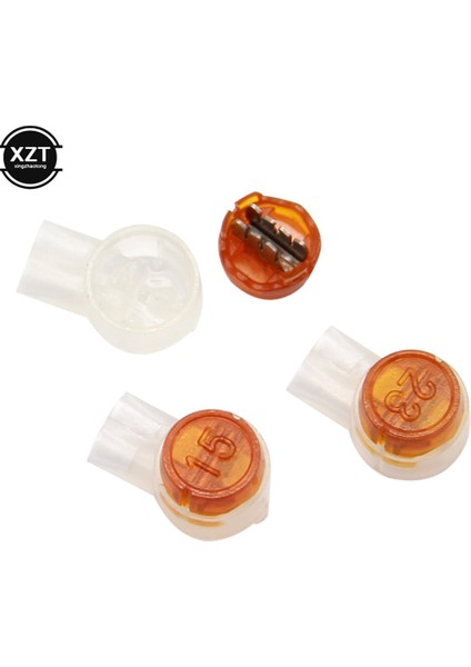 200 Adet Uy2 Konektörü Sıkma Bağlantı Terminalleri Blok RJ45 Adaptörü Su Geçirmez Kablolama Ethernet Kablosu Telefon Ağ Hattı (Yurt Dışından) fırsatları