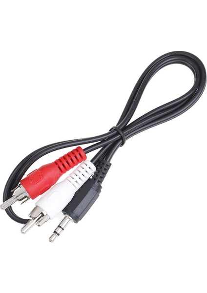 3.5mm Jack Mini Plugto 2 Rca Erkek Stereo Ohono Ses Hoparlör Adaptör Kablosu (Yurt Dışından)