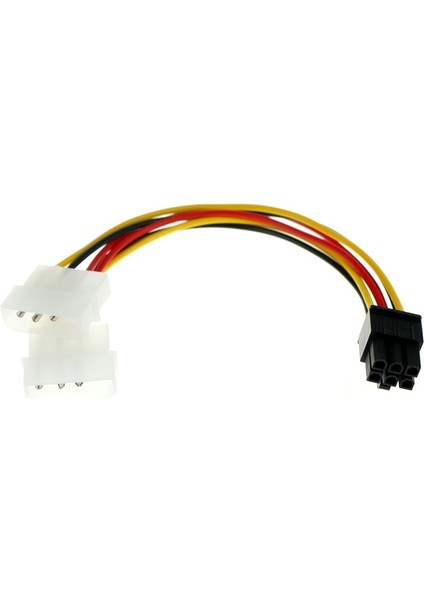 2x4 Pin Molex 6 Pin Pcı-E Atx Psu Güç Adaptörü Grafik Ekran Kartı Dönüştürücü Kablo Hattı Adaptörü Güç Kabloları (Yurt Dışından) modelleri