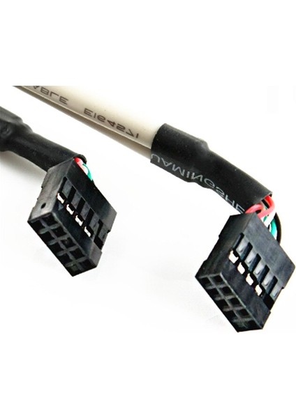 Pcı 4 Portlar USB 2.0 A Dişi Vidalı Anakart 9 Pinli Başlık Kablosu Braketli (Yurt Dışından) modelleri