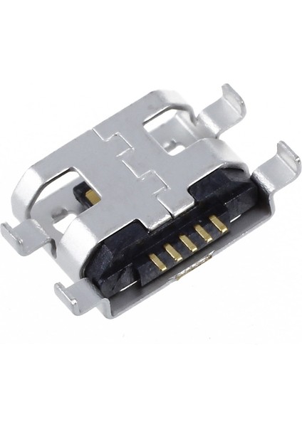 10 x Tip B Dişi Gümüş Mini USB 5 Pinli Soket Şarj Aleti Montaj Prizi Konektörü (Yurt Dışından) indirimleri