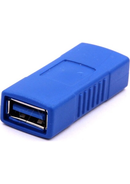 1 Adet Yüksek Kaliteli Usb3.0 Tip A Dişi Dişi Adaptör Dönüştürücü Uzatma Fiş Konnektörü USB 3.0 Af Af Konnektör Adaptörü (Yurt Dışından)