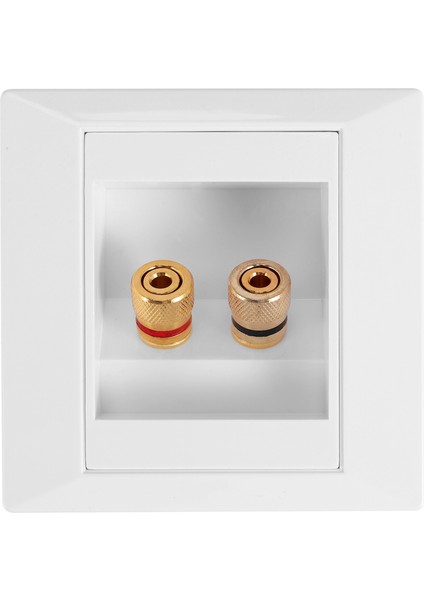 Sodıal(R)2 Jack Hoparlörlü Duvar Prizi Bağlantı Portu Beyaz (Yurt Dışından)