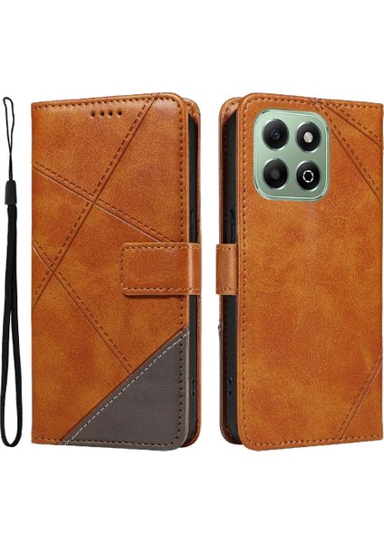 Onur X6B 4g Deri Telefon Koruma Kılıfı ve Kart Yuvası Için Flip Case (Yurt Dışından)