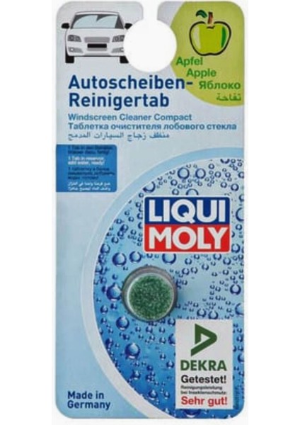 liquı Moly Oto Cam Temizleme Tableti 1 Adet (6925)