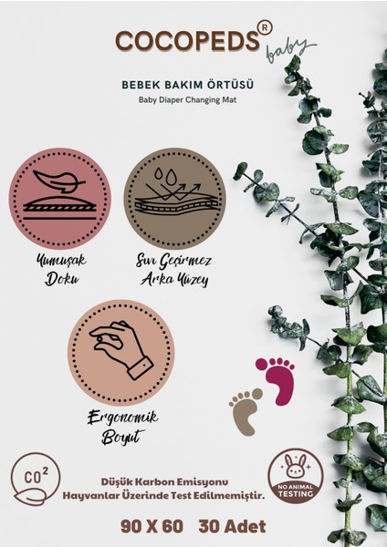 Bebek Bakım Örtüsü (60*90) 30 Adet 1 Paket fiyatları
