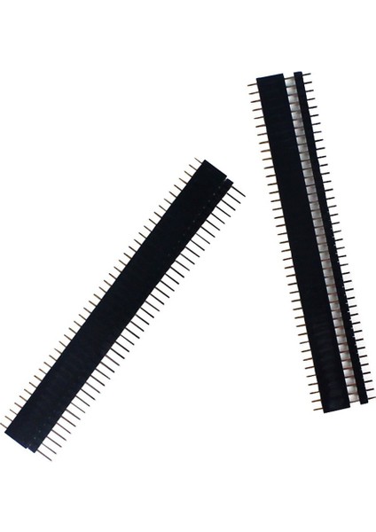 30 Adet 40 Pin 2.54MM Erkek ve Dişi Pin Başlıkları Arduino Prototip Kalkanı Için Fiş Konnektörü (Yurt Dışından) modelleri