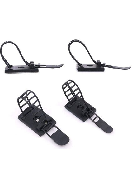 Ayarlanabilir Kablo Tutucu Seti Yönetimi, Yapışkanlı Güvenli Destekli Kablo Sabitleme Tel Tutucusunun Kablo Klipsleri (Yurt Dışından) fırsatları