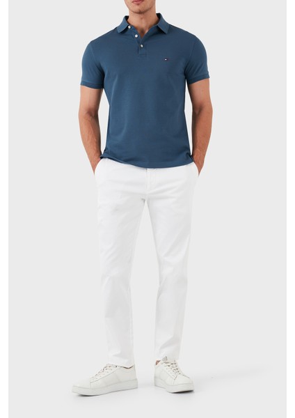 Organik Pamuklu Slim Fit Erkek Polo Yaka T-Shirt MW0MW17771 Dbz fiyatları