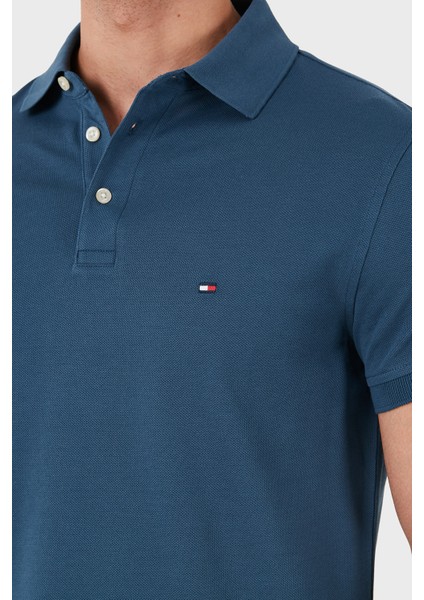 Organik Pamuklu Slim Fit Erkek Polo Yaka T-Shirt MW0MW17771 Dbz fırsatları