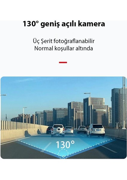 Universal Wifi Kayıtlı Geniş Açılı 1080P Araç Içi ve Dışı Ses Görüntü Kamerası, Gece Görüşlü