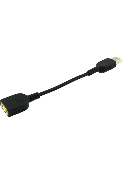 1x Kare Dc Güç Erkek Kadın Uzatma Şarj Kablosu Için Lenovo Thinkpad Karbon Dizüstü Bilgisayar 15 cm (Yurt Dışından)