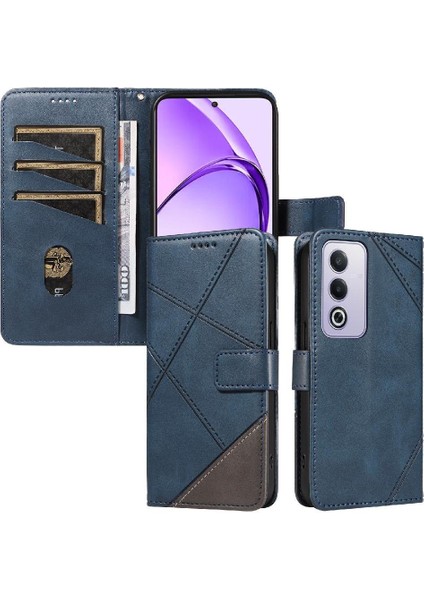 Oppo A3 Pro 5g Deri Telefon Koruma Kılıfı ve Kart Yuvası Için Flip Case (Yurt Dışından)