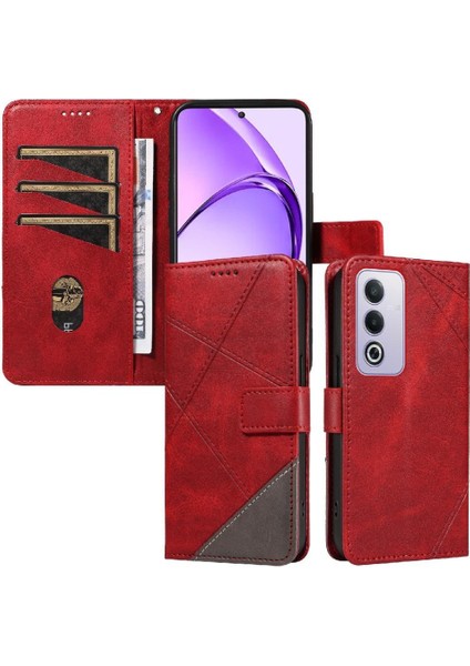 Oppo A3 Pro 5g Deri Telefon Koruma Kılıfı ve Kart Yuvası Için Flip Case (Yurt Dışından)