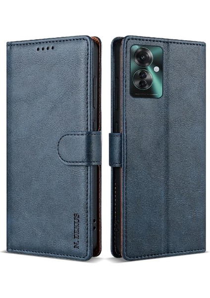 Oppo RENO11 F Manyetik Kapatma Kart Yuvaları Için Flip Case Çift Katmanlı Anti (Yurt Dışından)