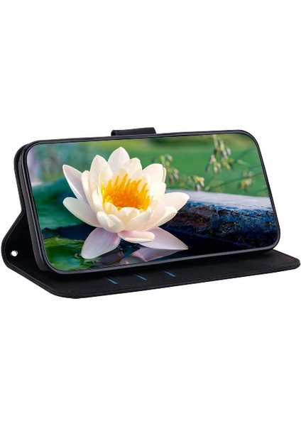 Oppo Oppo 10 5g Kabartma Lotus Çiçek Kickstand Manyetik Için Flip Case (Yurt Dışından)