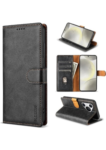 Huawei Pura 70 Pro Için Flip Case Çift Katmanlı Koruma Anti Kayma Yan (Yurt Dışından)