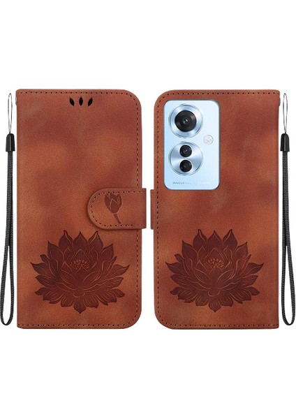 Oppo Oppo 11F 5g Cüzdan Kickstand Manyetik Kickstand Için Flip Case (Yurt Dışından)