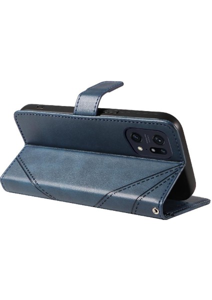 Oppo Için Flip Case Elmas Dikiş Yüksek Kaliteli Deri ile X5 Pro Bulmak (Yurt Dışından)