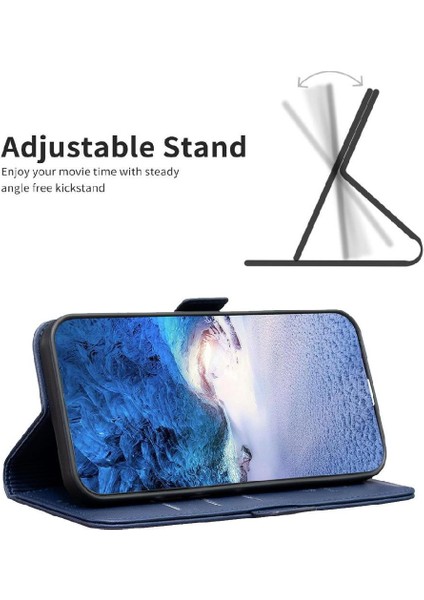 Oppo Bulmak Için Flip Case X6 Pro Kickstand Manyetik Kart Yuvaları Tutucu Tpu Pu (Yurt Dışından)